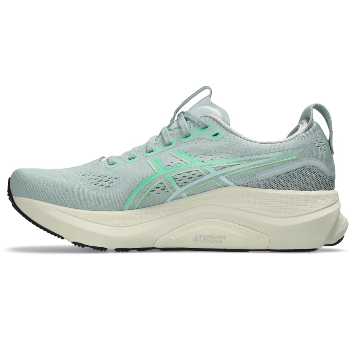ASICS Men's Gel-Kayano 32 Running Shoes, 12, Cold Moss/Vital Green