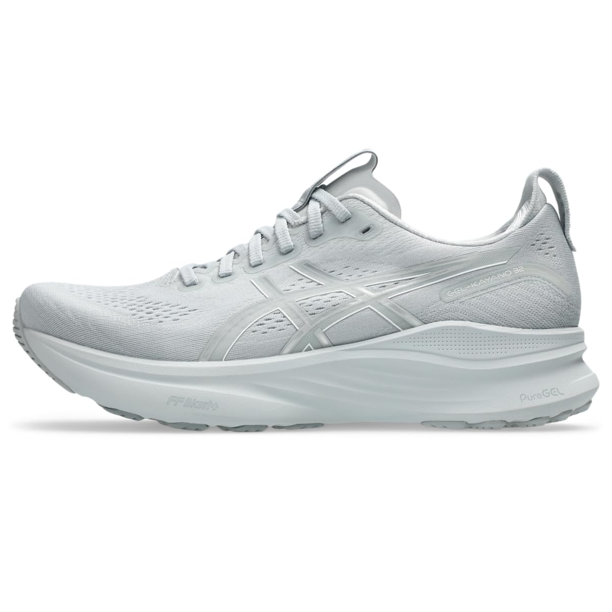 ASICS Men's Gel-Kayano 32 Running Shoes, 11.5, Piedmont Grey/Gravel