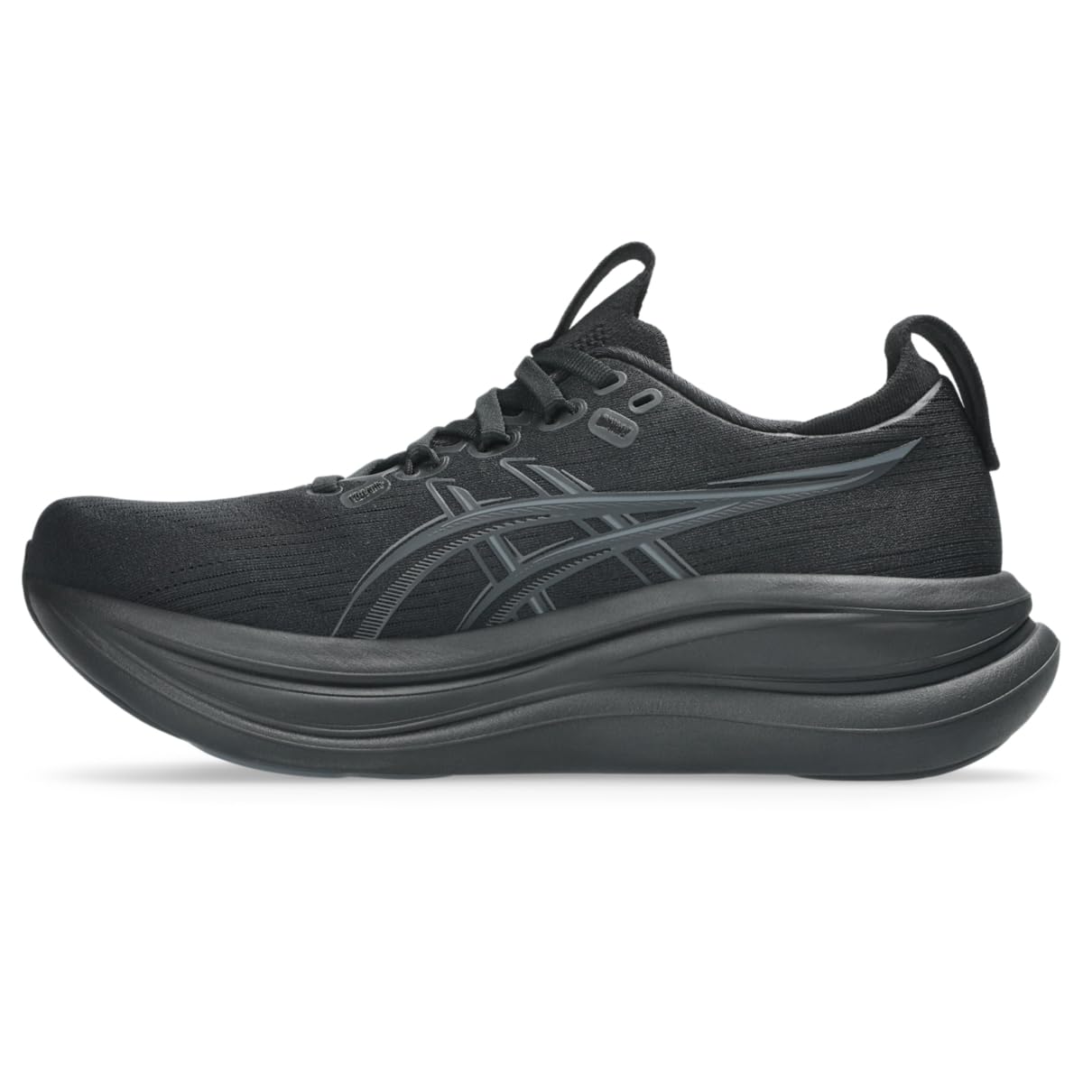 ASICS Women's Gel-Nimbus 28 Running Shoes, 5.5, Black/Graphite Grey