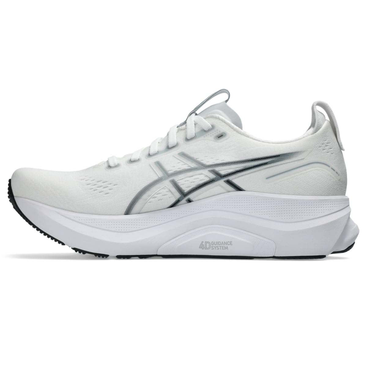 ASICS Men's Gel-Kayano 32 Running Shoes, 11.5, White/Pure Silver