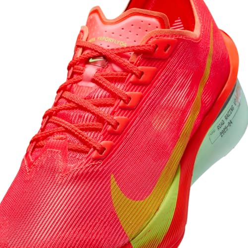 Women's Nike ZoomX Vaporfly Next% 4 (600 - Crimson/Lime Blast-Mint Foam)