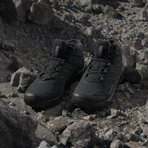 Adidas Men's Terrex Skychaser Ax5 Mid Top Gore-TEX Hiking, Black/Black/Carbon, 11