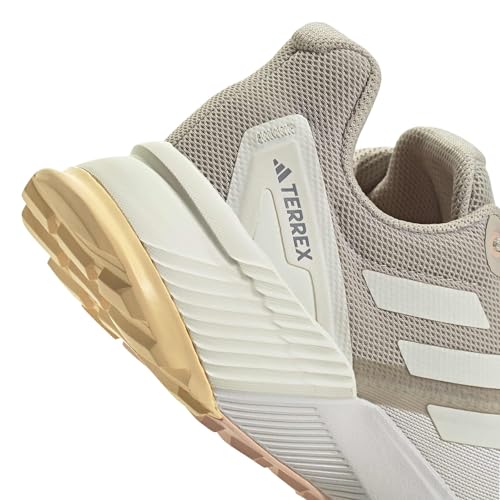adidas Women's Terrex Soulstride Trail Running, Wonder Alumina/Blush Pink, 10
