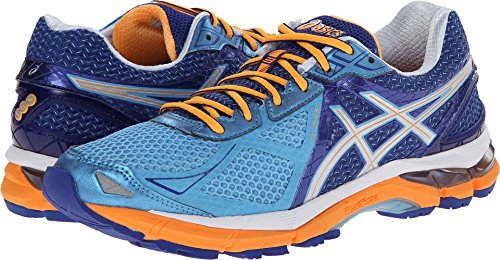 ASICS Women's GT-2000 3 Trail Running Shoe Soft Blue/Silver/Deep Blue 5 B - Medium