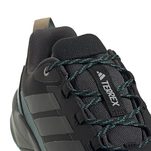 adidas Men's Terrex Skychaser AX5 Gore-TEX Hiking, Black/Carbon/Pure Teal, 10