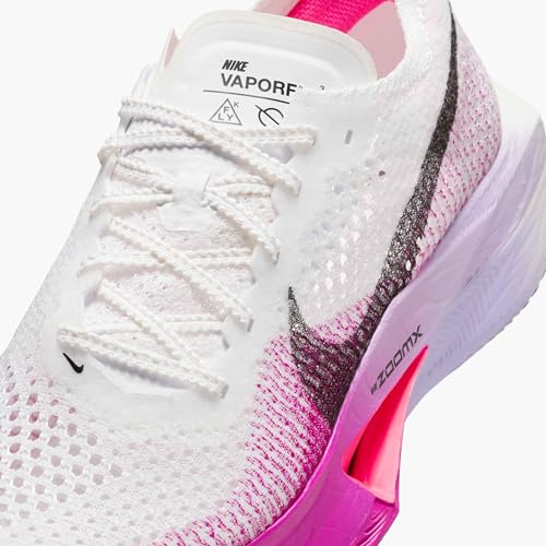 Nike Vaporfly 3 Women's Road Racing Shoes (DV4130-104, White/Vivid Purple/Purple) Size 7