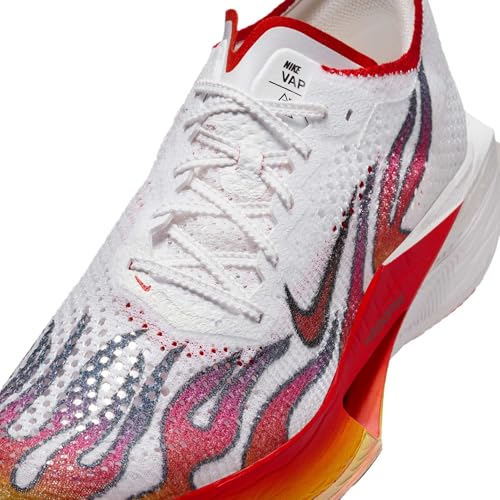 Nike Vaporfly 3 Men's Road Racing Shoes (HQ3504-100, White/Black/University Red/Habanero Red) Size 12
