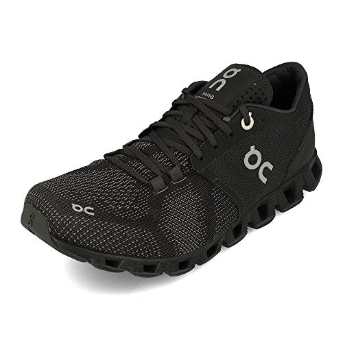 On Running Sneaker Cloud X Black Asphalt Woman (8, Black/Asphalt)