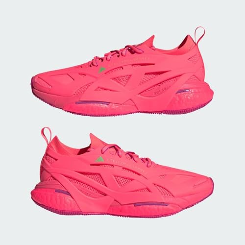 adidas Women's Solarglide Sneaker, Turbo, 9