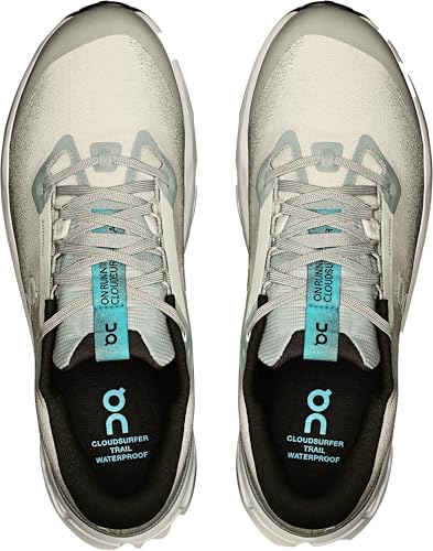 On Mens Cloudsurfer Trail 2 Waterproof Apollo/Glacier 11.5 M