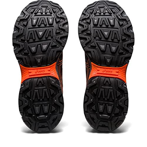 ASICS Men's Gel-Venture 7 Running Shoes, 9XW, Graphite Grey/Shocking Orange