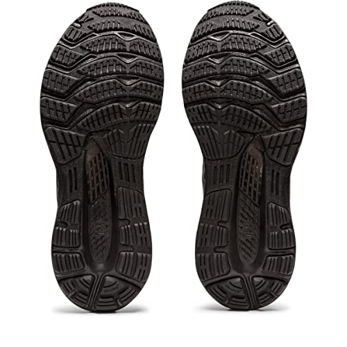 ASICS Men's Gel-Kayano 28 Running Shoes, 8, Black/Graphite Grey