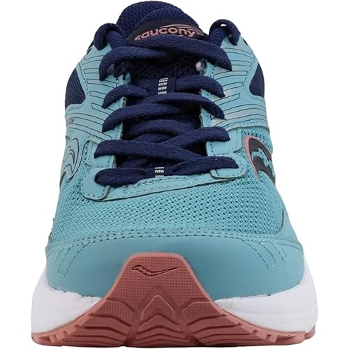 Saucony Women's Cohesion 15 Sneaker, Rain/Sodalite, 7.5