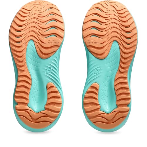 ASICS Boys' Gel-Noosa Tri 16 PS Trainers, Illuminate Mint Wave Teal, 12