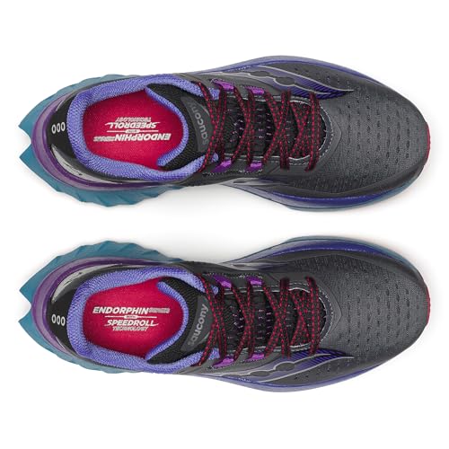 Saucony Men's Endorphin Speed 4 Sneaker, Shadow, 14