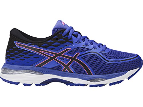 ASICS Women's Womens Gel-Cumulus 19 Athletic Shoe, Blue Purple/Black/Flash Coral, 8 2A US