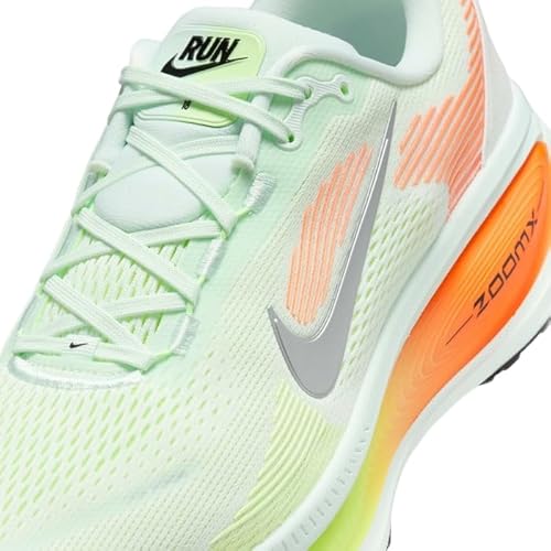 Nike Men's Vomero 18 Sneakers, Barely Green/Metallic Silver, 10.5 Medium US
