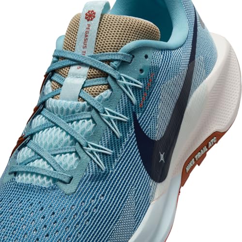 Nike Pegasus Trail 5 Men's Trail Running Shoes (DV3864-402, Denim Turquoise/Glacier Blue) Size 8 - alternate view 6