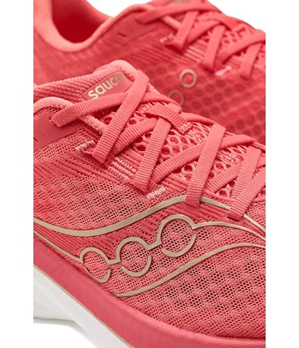 Saucony Women's Endorphin Speed 5 Sneaker, Coral/Salmon, 6.5