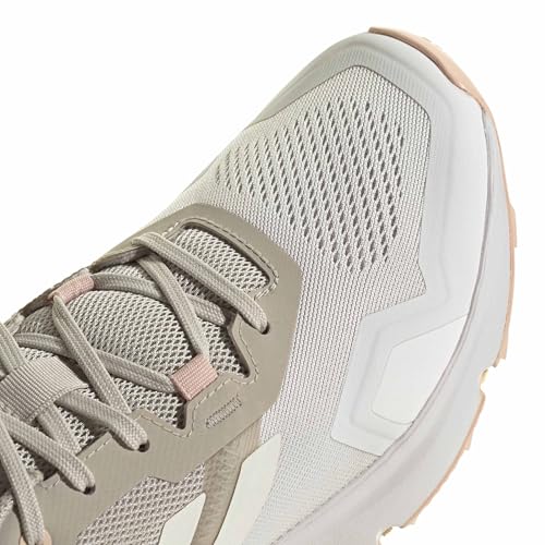 adidas Women's Terrex Soulstride Trail Running, Wonder Alumina/Blush Pink, 10