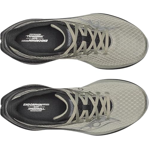 Saucony Men's Endorphin Speed 5 Sneaker, Laurel/Black, 9