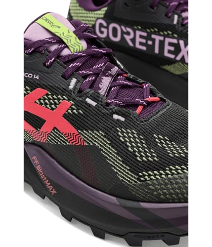 ASICS, Women's, Trabuco 14 GTX, Black/Dark Aubergine, 9.5, Medium