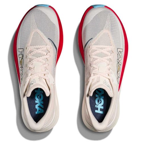 Hoka Unisex Rocket X 3 Alabaster/Frost 10.5 Medium - alternate view 6