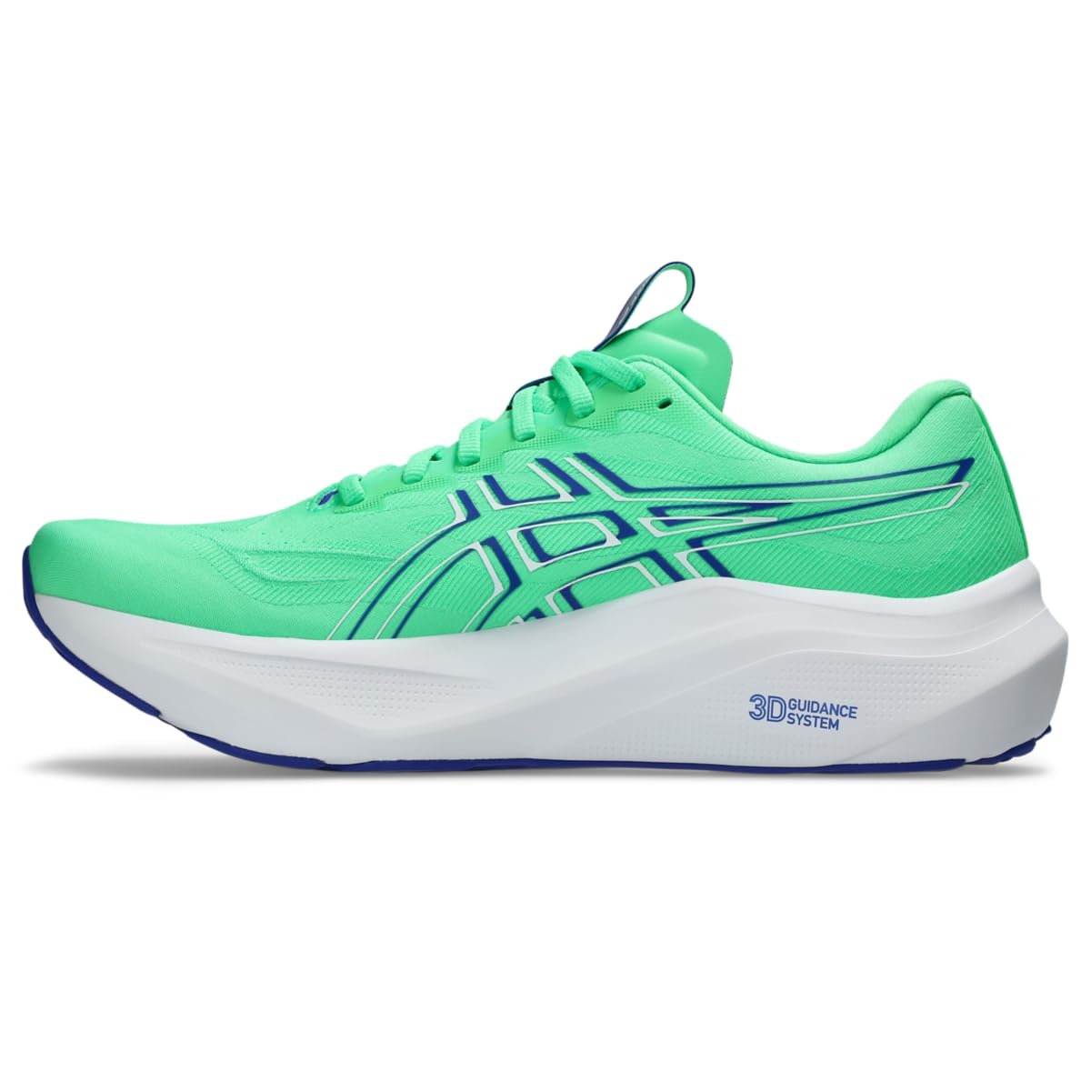 ASICS Men's GT-2000 14 Running Shoes, 9.5, Vital Green/Cobalt Burst - alternate product view 4