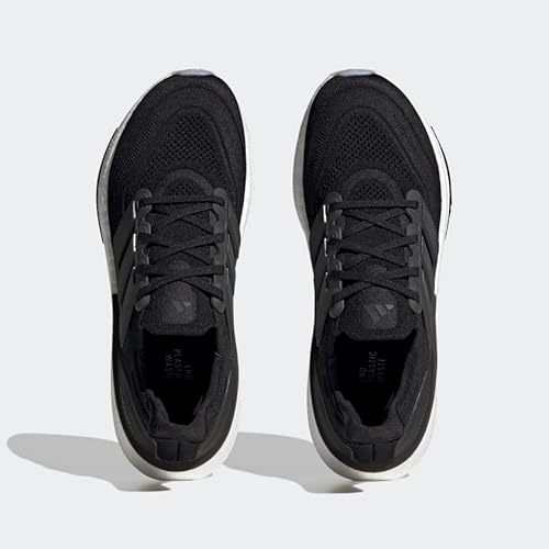 adidas Men’s Ultraboost Light Running Shoes (Ultraboost 23) Black/Black/Crystal White 4