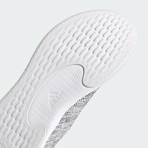 Adidas Women's Cloudfoam Pure, White/White/Black, 5.5