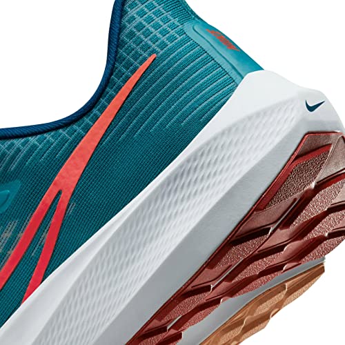 NIKE Air Zoom Pegasus 39, Men's Trainers, Spruce Lt Crimson Valerian, Size 44 EU