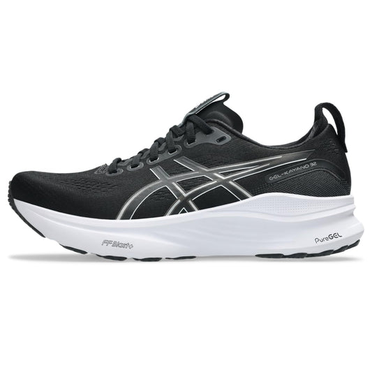 ASICS Men's Gel.Kayano 32 Running Shoes, 11.5, Black/White
