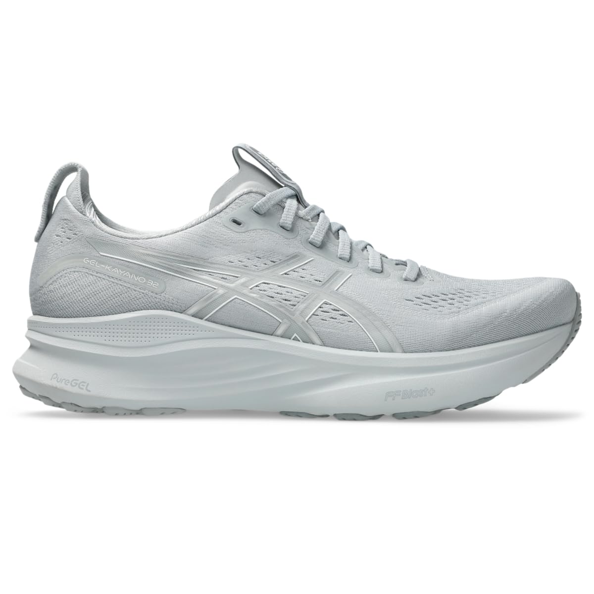 ASICS Men's Gel-Kayano 32 Running Shoes, 12, Piedmont Grey/Gravel