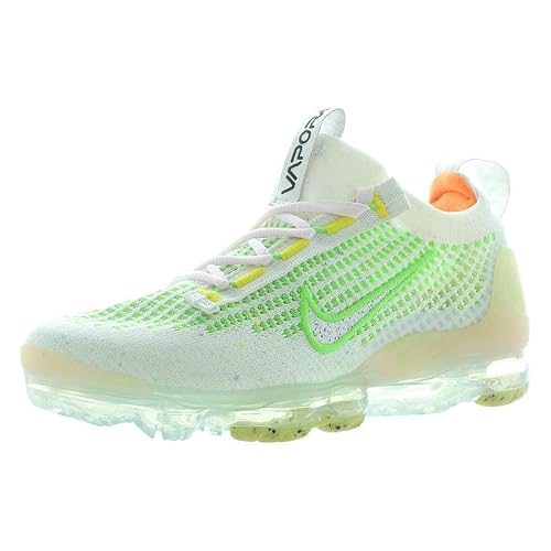 Nike Air Vapormax 2021 FK, Women's Trainers, White White Pearl Pink Candle, 8.5 US
