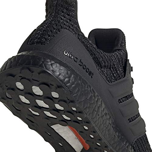 adidas Men's Ultraboost 4.0 DNA, Black/Black/Active Red, 9
