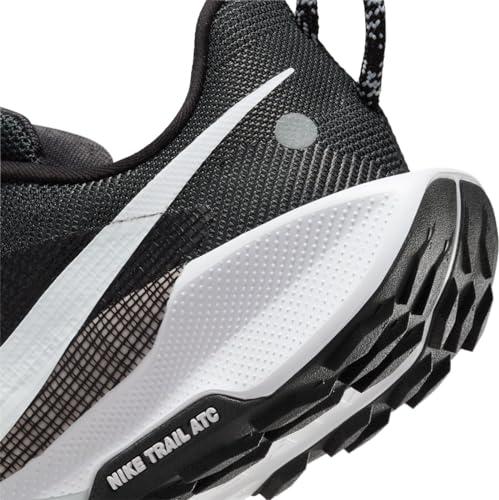 Nike Womens Pegasus Trail 5 Black/White/Anthracite/Wolf Grey 7.5 Medium