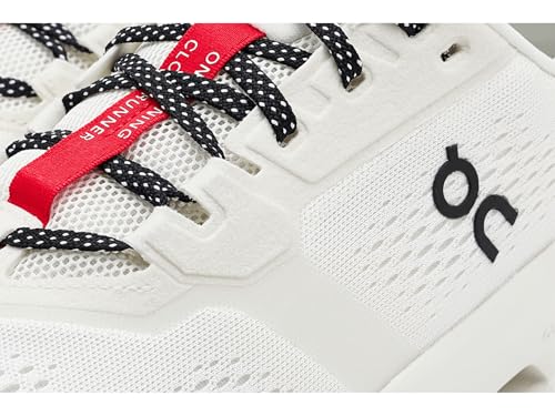 On Mens Cloudrunner 3, Ivory/Robin 9.5 Medium