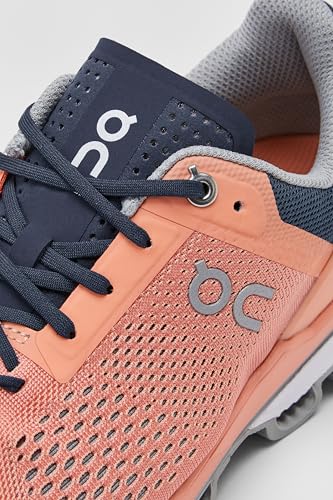 ON Running Women's Cloudsurfer Sneaker Coral Navy 7