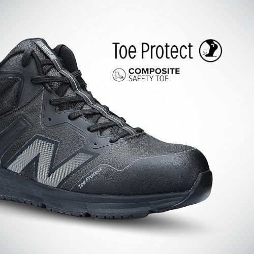 New Balance Evolve ESD Safety Shoes for Men - Non Slip Composite Toe Static Dissipative Electrical Hazard alternate view 2