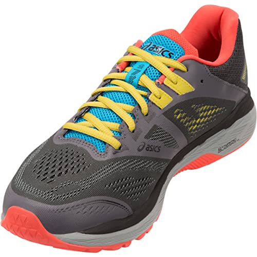 ASICS Men's GT-2000 7 Trail Running Shoes, 9.5, Dark Grey/Black