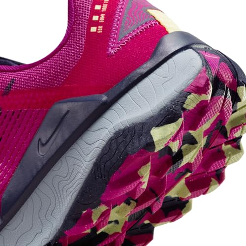 NIKE Women's WMNS React Wildhorse 8Low, Fireberry Purple Ink Fierce Pink, 5.5 US - alternate view 4