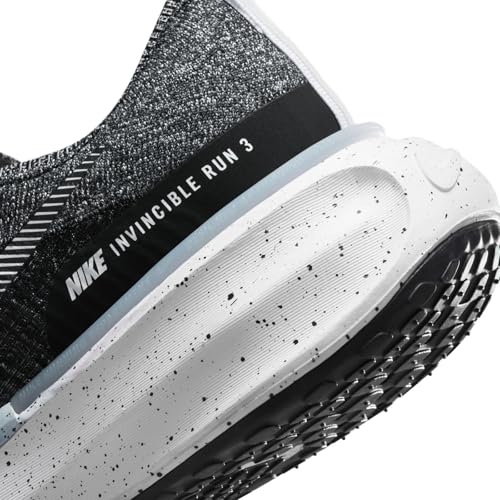 Nike Men's Invincible 3 Road Running Shoes (Black/White, us_Footwear_Size_System, Adult, Men, Numeric, Medium, Numeric_10)
