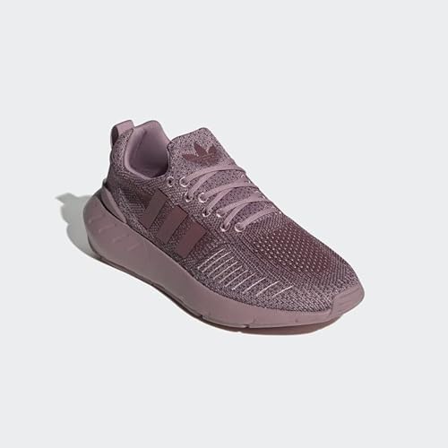 adidas Women's Swift Run 22 Sneaker, Magic Mauve/Magic Mauve/Burgundy, 8