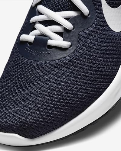 NIKE Revolution 6 Men's Trainers Sneakers Shoes DC3728 (Midnight Navy/Obsidian/Ashen Slate/White 401) UK7 (EU41)