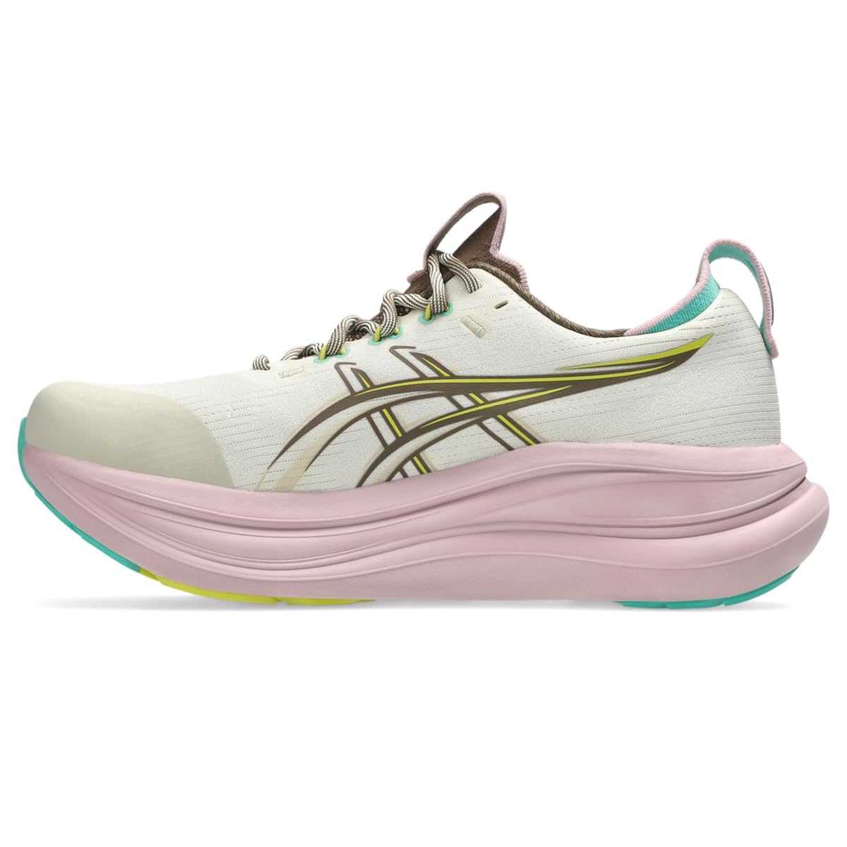 ASICS Women's Gel.Nimbus 28 Trail Running Shoes, 5.5, Light DUST/Clay Canyon