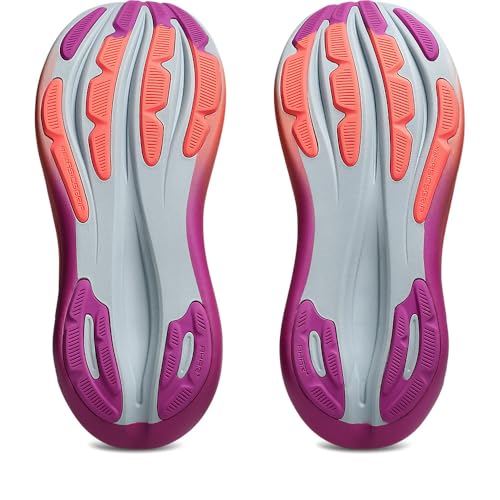 ASICS Womens Gel-Nimbus 28 Sunny Sizzle Sports Shoes, SKY/DIGITAL SAKURA, 9 US