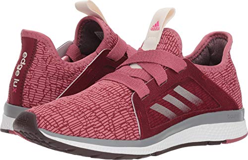 adidas Women's Edge Lux Running Shoe, Noble Maroon/Night Red/Shock Pink, 5.5 M US