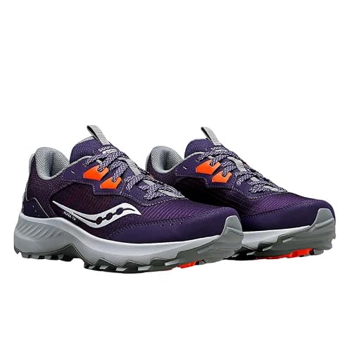 Saucony Women's Aura Tr Sneaker, Cavern/Vizired, 8.5