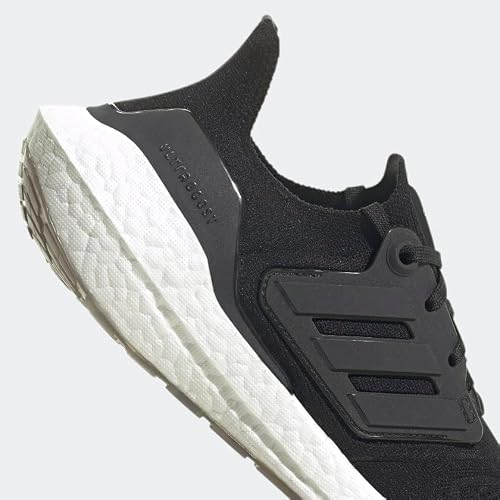 adidas Women's Ultraboost 22, Black/Black/White, 10
