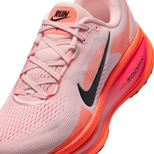 Nike Vomero 18 Women's Road Running Shoes (HM6804-600, Atmosphere/Bright Crimson/Crimson Bliss/Black) Size 6